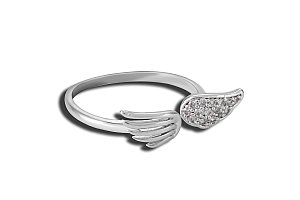 Prsten midi křídla