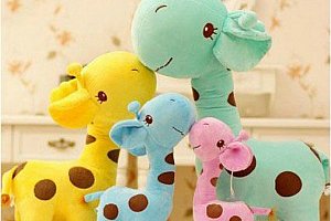 Plyšová žirafka - vaše děti ji budou milovat!