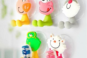 Veselý držák na zubní kartáček pro děti - různé druhy a poštovné ZDARMA!