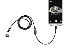 Micro USB endoskop s LED osvícením - 1,5 m / 7 mm a poštovné ZDARMA!