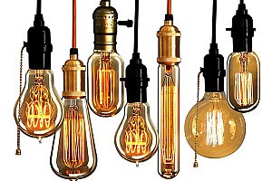 Retro Edisonovy žárovky s mnoha tvary a poštovné ZDARMA!