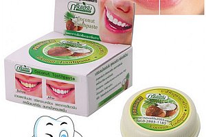 Bělící zubní pasta Kokos 10 g