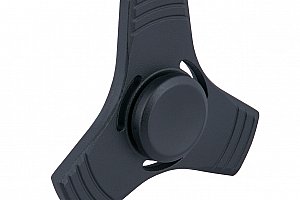 Fidget spinner černý (kovový)