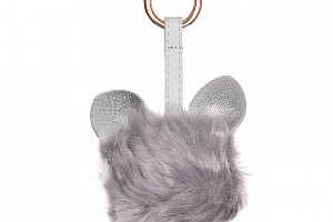 Fashion Icon Přívěsek na kabelku Bunny pompon z uší