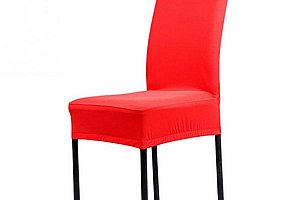 Jednobarevný potah na židli - 11 barev a poštovné ZDARMA!