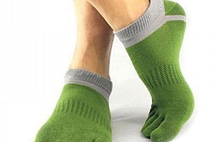 Pánské prstové ponožky - 6 barev a poštovné ZDARMA!