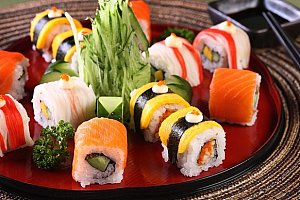 50% sleva na sushi v restauraci Sushi Oishi v centru Prahy