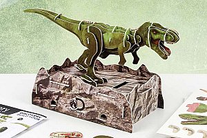 Postav si svou vlastní pokladničku Tyranosaurus