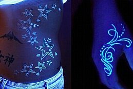 Svítící tetování