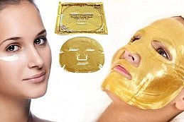 Pleťová maska s 24-karátovým zlatem - hydratuje a povzbuzuje tvorbu nového kolagenu!