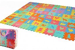 Pěnové puzzle 16 x 16 cm - 72 ks