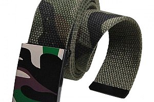 Unisex pásek v maskáčových vzorech - 3 barvy a poštovné ZDARMA!