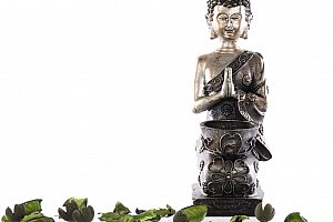 Dekorace Svícen na čajovku Buddha