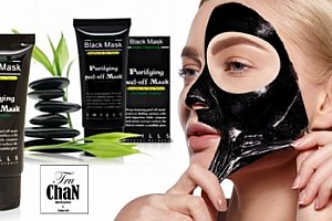 Vysoce efektivní korejská černá maska z bambusového uhlí