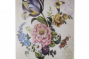 Obraz na stěnu - Retro Flowers květy