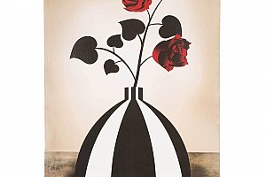 Obraz na stěnu - Black & Red Roses