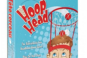 Vtipná házecí hra Hoop Head