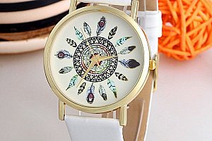 Dámské hodinky s indiánskými motivy v mnoha barvách a poštovné ZDARMA!