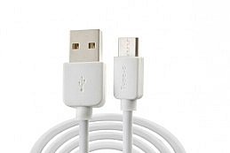 ISO, 5052 Kabel USB typ C, délka 1m, bílá