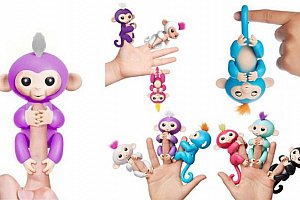 Interaktivní opička pro děti v 6 barvách