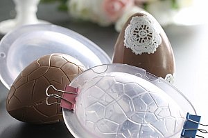 3D Forma na čokoládu - vejce