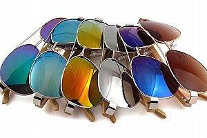 Sluneční brýle typu Pilot v různých barvách
