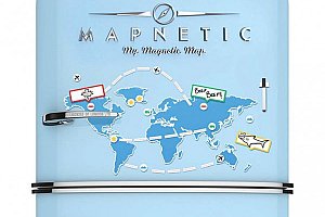 Magnetická mapa světa Mapnetic!