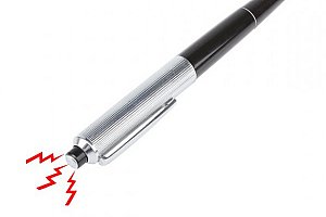 Žertovné pero s elektrickými výboji