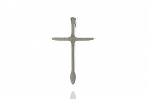 Přívěsek chirurgická ocel stříbrný křížek