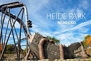 1denní Heide Park pro 1 os. s dopravou + vstupy na atrakce