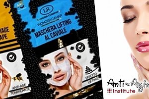 Luxusní pleťové masky s obsahem včelího jedu a kaviáru od Anti-Aging Institute.