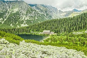 Vysoké Tatry v penzionu Kriváň s polopenzí a slevou do Aquacity Poprad