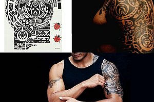 Maorské dočasné tetování a poštovné ZDARMA!