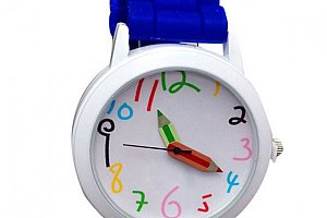Dětské hodinky s pastelkami - 10 barev a poštovné ZDARMA!