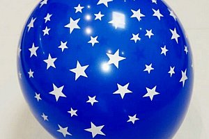 Veselé balonky s hvězdičkami 10 ks a poštovné ZDARMA!
