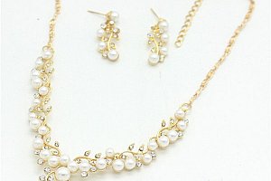 Set romantických šperků s perličkami a poštovné ZDARMA!