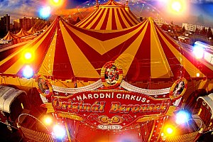 Lístek do Národního Cirkusu Originál Berousek v Olomouci