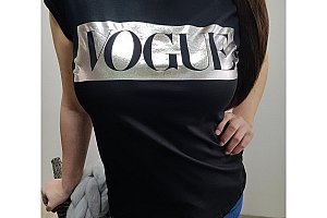 Dámské tričko s potiskem Vogue