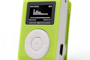 MP3 přehrávač s klipem - 5 barev a poštovné ZDARMA!