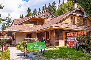 Nízké Tatry s bohatou polopenzí v nejvýše položené horské chatě Koliesko