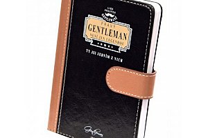 Luxusní zápisník Liga gentlemanů