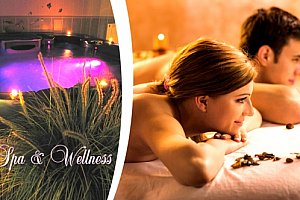 Relaxace v privátní vířivce nebo v sauně pro dva, pro 2 až 4 osoby v salónu Thani spa.