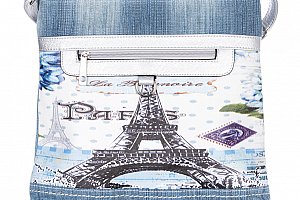 Tapple Dámská kabelka přes rameno Paris Blue velká