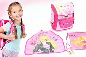 Školní potřeby Barbie v kompletním setu nebo jednotlivě