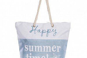 Fashion Icon Plážová taška Happy summer time