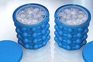 Multifunkční silikonová nádoba na výrobu ledu