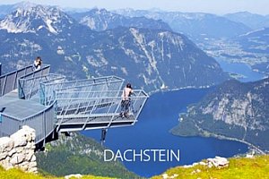 Výlet do rakouského Dachsteinu: vyhlídka Pět prstů“, Mamutí jeskyně