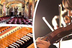 Vivaldi Four Seasons - letní koncerty v Klementinu v podání Dvořák Symphony Orchestra Prague.