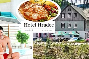 Wellness pobyt v hotelu Hradec, neomezené wellness, slevová karta ŠpindlMax Card.