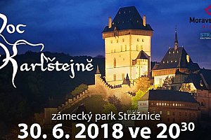 2 lístky na open air muzikál Noc na Karlštejně ve Strážnici 30.6.2018